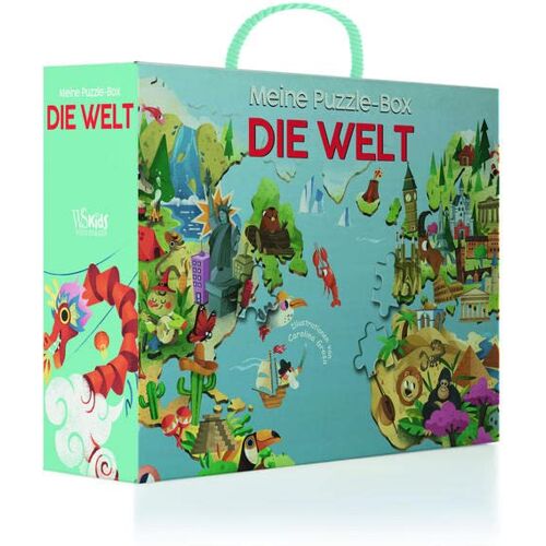 - Die Welt. Meine Erste Puzzle Box: Puzzle Set, Puzzle mit 36 Teilen, Bilderbuch, Poster; Puzzle für Kinder ab 4 Jahren