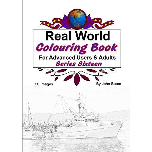John Boom – Real World Colouring Books Series 16
