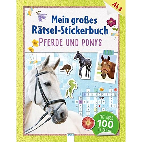 Deike Press – Mein großes Rätsel-Stickerbuch. Pferde und Ponys