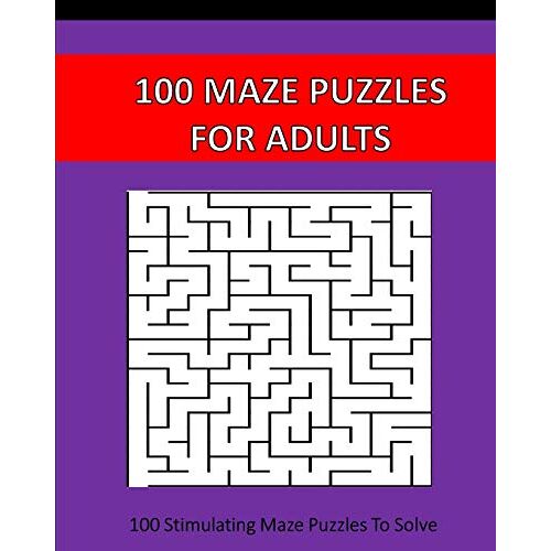 Studio, Puzzle Time - 100 Maze Puzzles For Adults: 100 Stimulating Puzzles To Solve