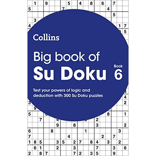 Collins Puzzles - Big Book of Su Doku 6: 300 Su Doku Puzzles (Collins Su Doku)