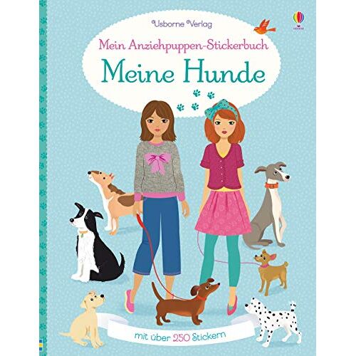 Fiona Watt – Mein Anziehpuppen-Stickerbuch: Meine Hunde