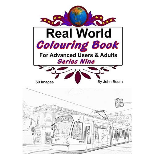 John Boom – Real World Colouring Books Series 9