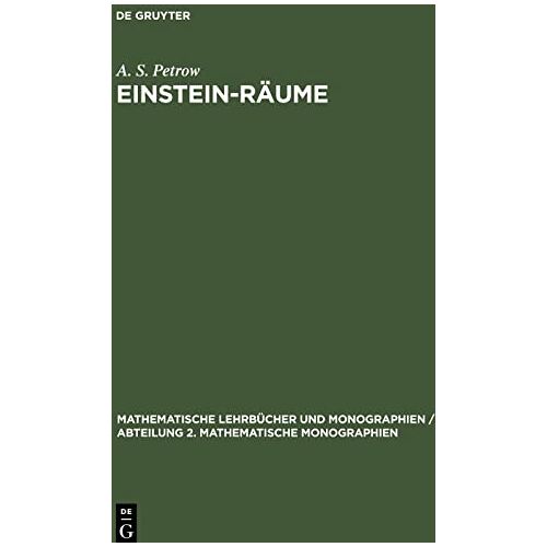 Petrow, A. S. - Einstein-Räume