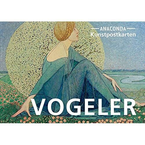 - Postkarten-Set Heinrich Vogeler: 18 Kunstpostkarten aus hochwertigem Karton. ca. 0,28€ pro Karte (Anaconda Postkarten, Band 56)