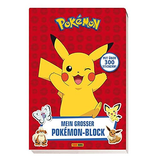 – Pokémon: Mein großer Pokémon-Block: mit über 300 Stickern!