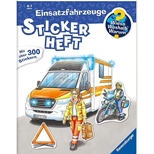 – Wieso? Weshalb? Warum? Stickerheft: Einsatzfahrzeuge