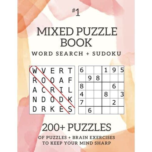 Barb Drozdowich - Mixed Puzzle Book #1: Word Search & Sudoku (Mixed Puzzle Books, Band 1)