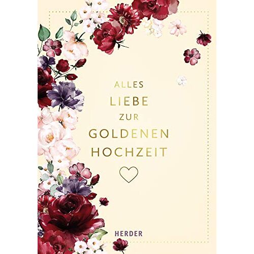 - Alles Liebe zur Goldenen Hochzeit