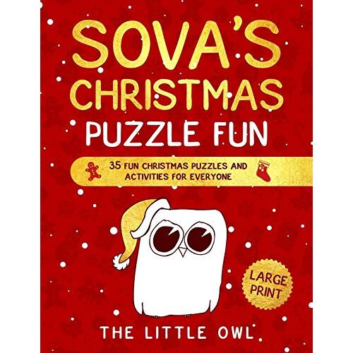 The Little Owl - Sova's Christmas Puzzle Fun: 35 fun Christmas puzzles and activities for everyone