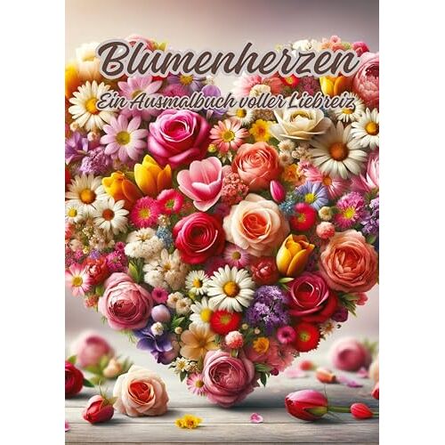 Diana Kluge – Blumenherzen: Ein Ausmalbuch voller Liebreiz