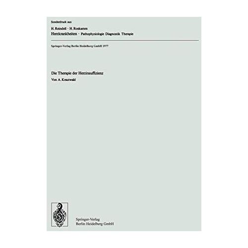 Alfons Krautwald - Die Therapie der Herzinsuffizienz