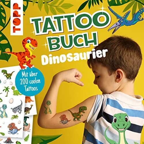 frechverlag – Tattoobuch Dinosaurier: Mit über 200 coolen Tattoos