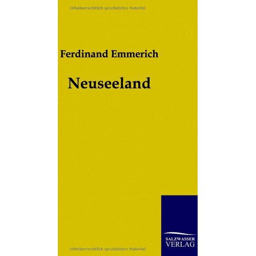 Ferdinand Emmerich – Neuseeland