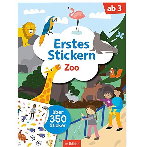 - Erstes Stickern Zoo: über 350 Sticker (Mein Stickerbuch)