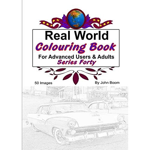 John Boom – Real World Colouring Books Series 40