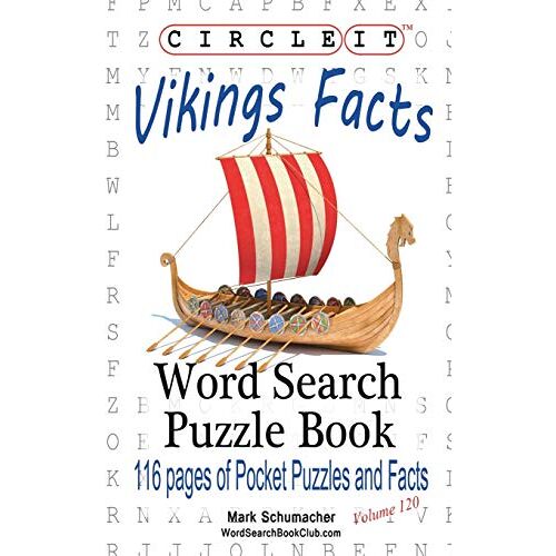 Lowry Global Media Llc - Circle It, Vikings Facts, Word Search, Puzzle Book