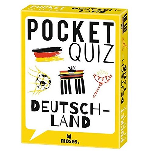 Darren Grundorf – moses. Pocket Quiz Deutschland l 150 Rätsel – Fragen über Deutschland l Für Kinder ab 12 Jahren und Erwachsene (Pocket Quiz: Ab 12 Jahre /Erwachsene)