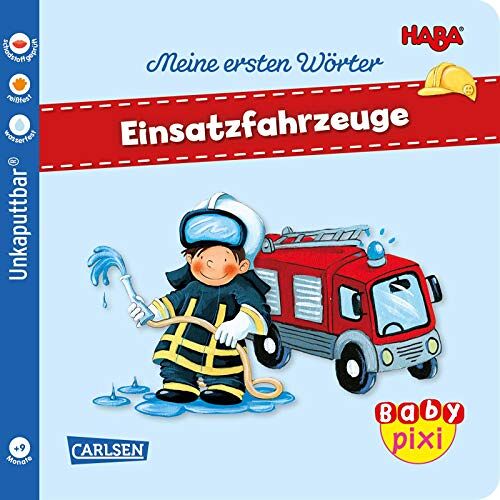 – Baby Pixi (unkaputtbar) 95: VE 5 HABA Erste Wörter: Einsatzfahrzeuge (5 Exemplare) (95)