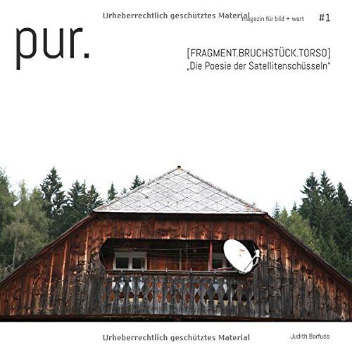 Judith Barfuss - pur. magazin für bild + wort [#1]: Die Poesie der Satellitenschüsseln