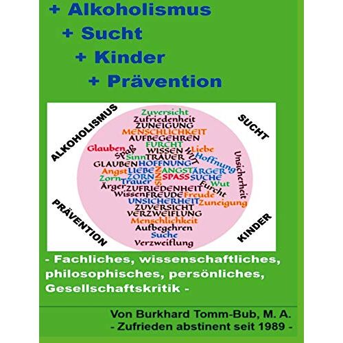 Burkhard Tomm-Bub M. A. – Alkoholismus – Sucht – Kinder – Prävention: -Fachliches, wissenschaftliches, philosophisches, persönliches, Gesellschaftskritik-
