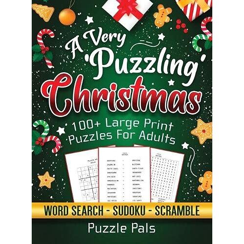 Puzzle Pals - A Very Puzzling Christmas: 100+ Large Print Puzzles For Adults
