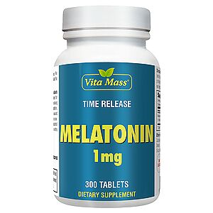 vitanatural melatonin 1 mg tr stufenweise wirksam - 300 tableten