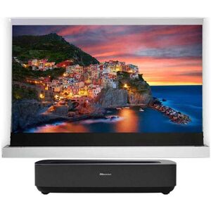 Hisense PL1 mit 100 Zoll CLR Bodenleinwand - HEIMKINORAUM Edition