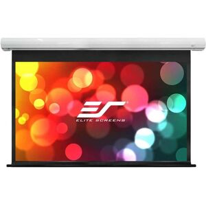 Motorleinwand Elite Screens Saker - MaxWhite - 243,8 x 137,2 16:9 Vorlauf 60 cm