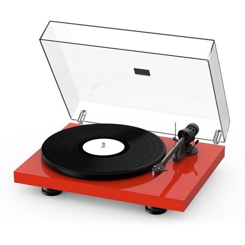 Pro-Ject Debut Carbon EVO Plattenspieler – hochglanz rot