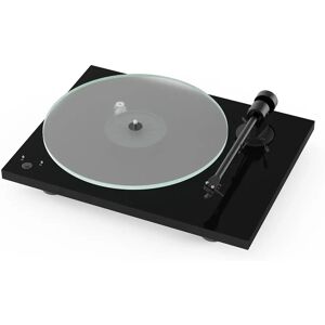 Pro-Ject T1 Phono SB Plattenspieler - Hochglanz Schwarz