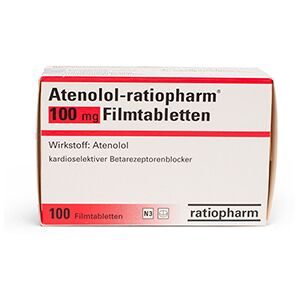 ratiopharm GmbH Atenolol 100 mg 200 St.