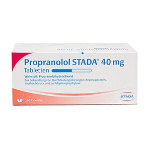 ALIUD Pharma GmbH Propranolol 40 mg 100 St.