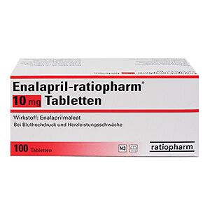 ratiopharm GmbH Enalapril 20 mg 100 St.