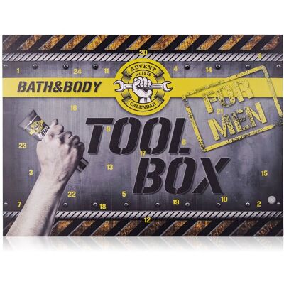 accentra Adventskalender FOR MEN - BATH & BODY TOOLS in Box accentra Adventskalender FOR MEN - BATH & BODY TOOLS in Box