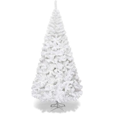 Costway Weißer Weihnachtsbaum 150-240cm - Tannenbaum Costway Weißer Weihnachtsbaum 150-240cm - Tannenbaum