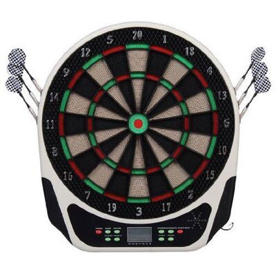 HOMCOM Elektronische Dartscheibe mit LED-Display für 8 Spieler mehrfarbig 44L x 50B x 3,2H cm HOMCOM Elektronische Dartscheibe mit LED-Display für 8 Spieler mehrfarbig 44L x 50B x 3,2H cm