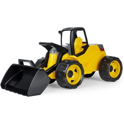 LENA GIGA TRUCKS Aufsitz-Lader Pro, sw/gelb LENA GIGA TRUCKS Aufsitz-Lader Pro, sw/gelb