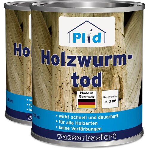 Plid Premium Holzwurmtod Holzwurm-Ex Holzschutz Holzwurm Farblos Farblos