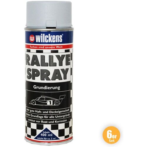 Wilckens Farben Wilckens Rallye-Spray Grundierung Grau 6er Set