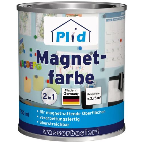 Plid Premium Magnetfarbe Magnet Magnetlack Magnetwand Anthrazit