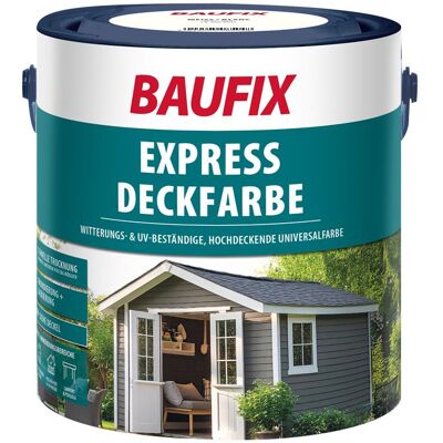 Baufix 2in1 Express Deckfarbe 2,5 L weiß Baufix 2in1 Express Deckfarbe 2,5 L weiß