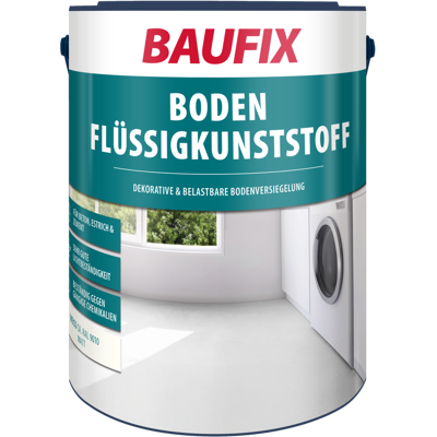 Baufix Boden-Flüssigkunststoff 5 l, weiß Baufix Boden-Flüssigkunststoff 5 l, weiß