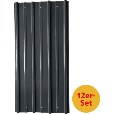 Craftsman Special Tools 12er Set Profil-/Trapezblech - ca. 117 cm x 57 cm - Anthrazit Craftsman Special Tools 12er Set Profil-/Trapezblech - ca. 117 cm x 57 cm - Anthrazit