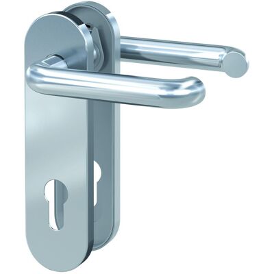 BASI 7304-0208 Türgriff-Set - Edelstahl, Ambidextrous, 7,2 cm BASI 7304-0208 Türgriff-Set - Edelstahl, Ambidextrous, 7,2 cm