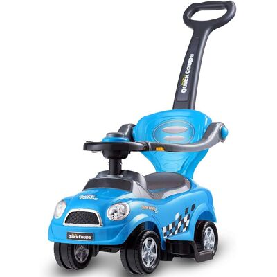 COSTWAY 3 in 1 Rutschauto Schiebeauto für Kinder von 2 bis 6 Jahren Blau COSTWAY 3 in 1 Rutschauto Schiebeauto für Kinder von 2 bis 6 Jahren Blau