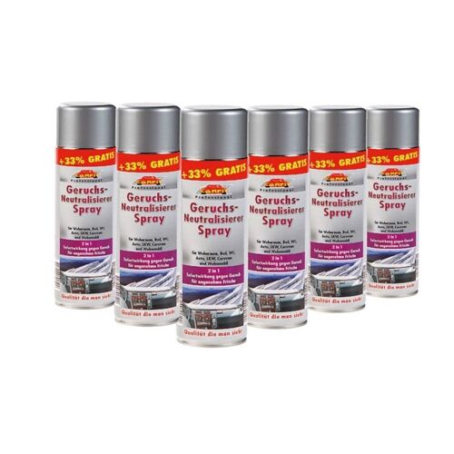 Carfit Geruchsneutralisierer Spray - 6er Set