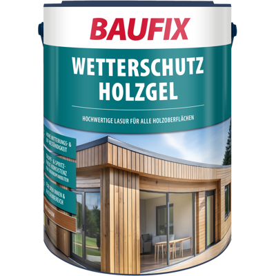 Baufix Wetterschutz-Holzgel Nussbaum Baufix Wetterschutz-Holzgel Nussbaum