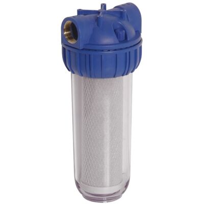 MAUK Wasserfilter 5000l/h 2,54 cm (1Zoll) mit Kohlefilter MAUK Wasserfilter 5000l/h 2,54 cm (1Zoll) mit Kohlefilter