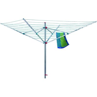 Blome Modell 82250 Wäschespinne aus Aluminium - Wetterfest & Höhenverstellbar Blome Modell 82250 Wäschespinne aus Aluminium - Wetterfest & Höhenverstellbar